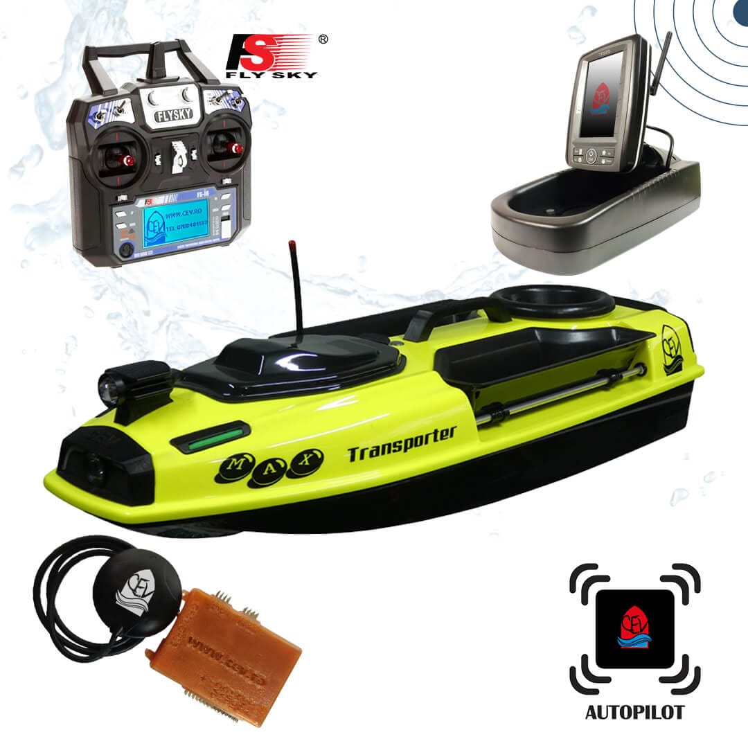 Navomodel plantat cu autopilot, GPS si sonar Toslon-Transporter Max - imagine 2