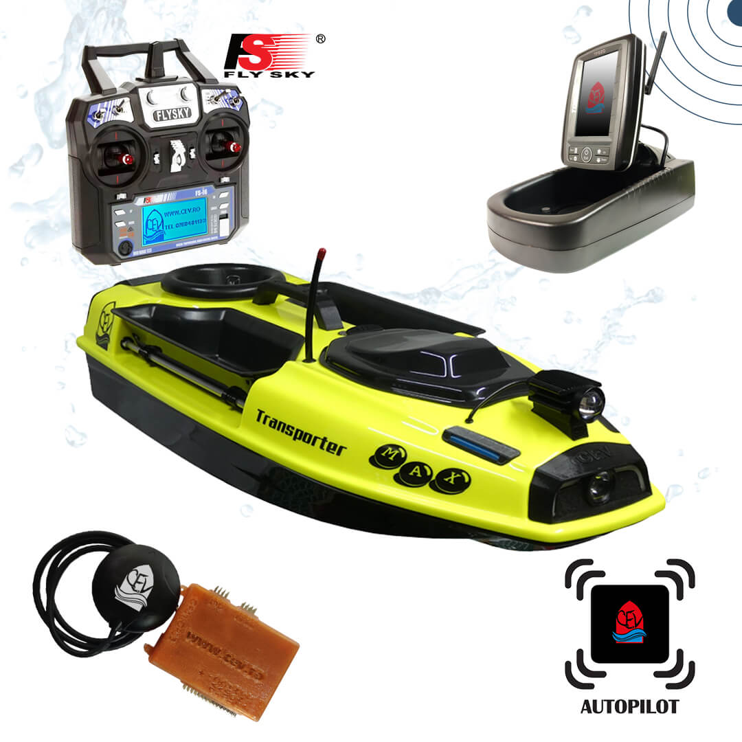 Navomodele cu autopilot, Gps şi sonar