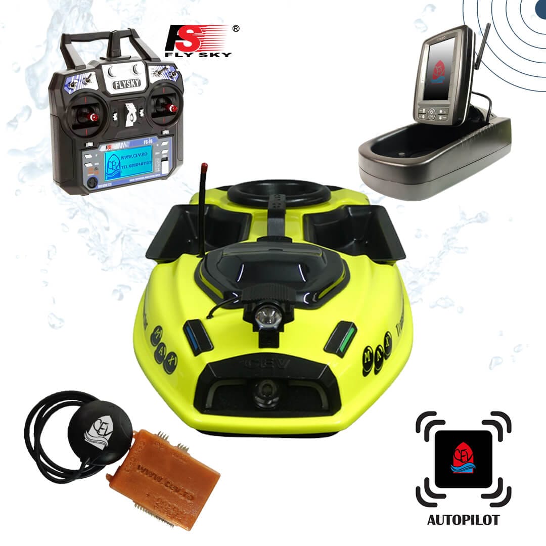 Navomodel plantat cu autopilot, GPS si sonar Toslon-Transporter Max