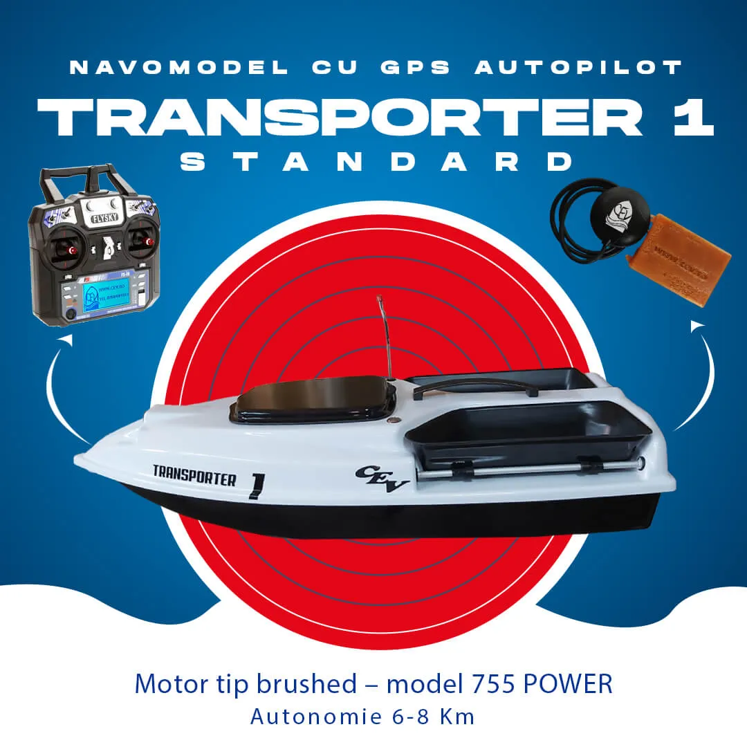Navomodel plantat cu GPS si Autopilot Transporter 1 Standard