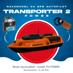Navomodel plantat cu GPS si Autopilot Transporter 2 Power