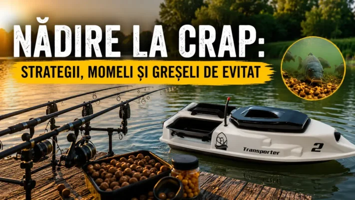 Articol descriptiv despre strategiile de nadire la crap